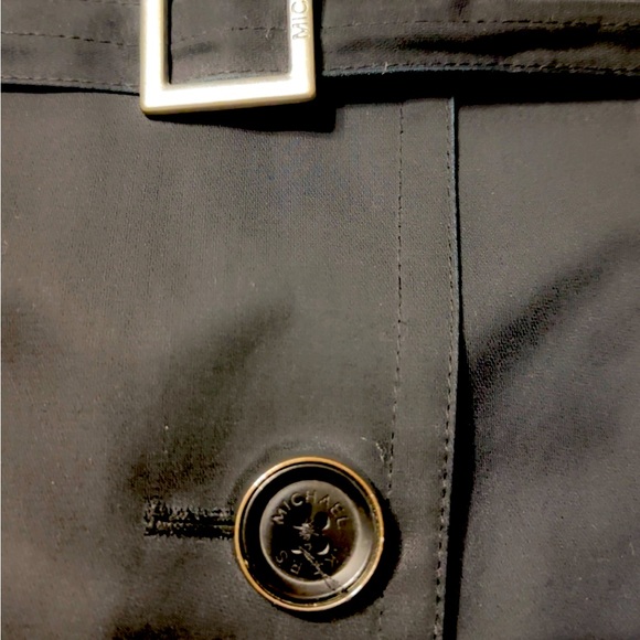 Beautiful black🖤MK Michael Kors Trench Coat - Picture 5 of 9